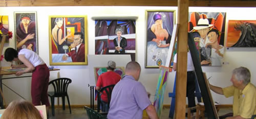 Giselle's Art Gallery - Exhibitions and art classes